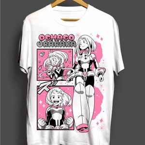 Ochaco Uraraka T-Shirt Ochako BNHA Tshirt,Boku No Hero Academia T-Shirt